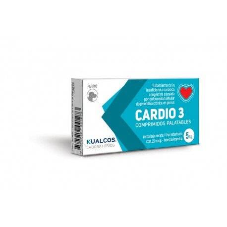 Cardio 3 40Kg X 20 Comprimidos - Kualcos