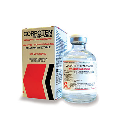 Corpoten Inyect. X 50 Cc.(Glicina, Niquetamida) - Chinfield