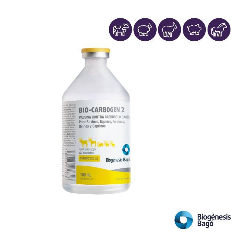 Biocarbogen X 50 Dosis Carbunclo - Biogenesis Bago