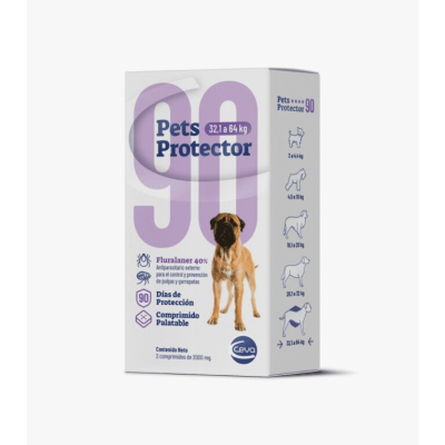Pets Protector 90 32.1 A 64 Kg (Fluralaner) - Zoovet