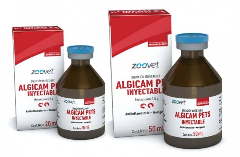 Algicam Pets( Meloxicam) X 50 Ml Inyectable - Zoovet