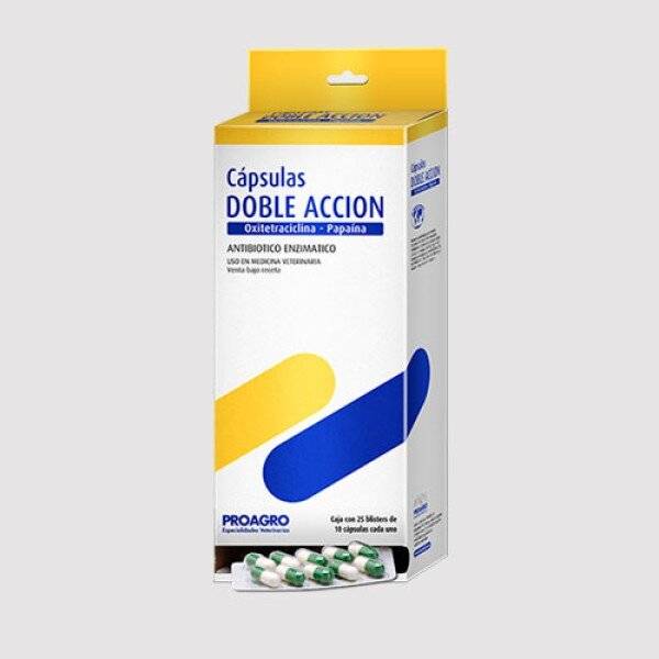 Capsula Doble Accion X Blister - Proagro