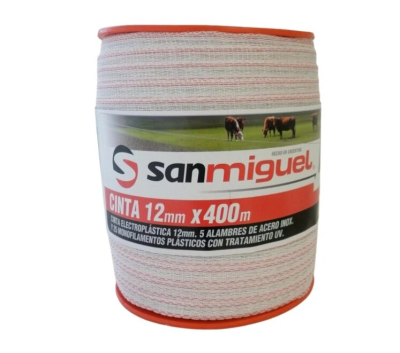 Cinta Electroplastica 12 Mm X 400 Mts San Miguel