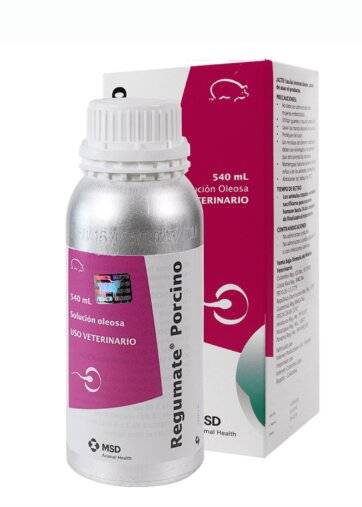 Regumate Porcinos X 540 Ml (Altrenogest) -Msd