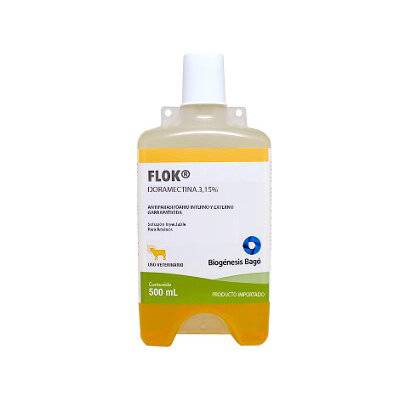 Flok 3,15% Doramectina X 500 Ml - Biogenesis Bago
