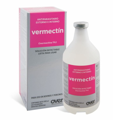 Vermectin Iny X 500 Ml (Ivermectina) - Over
