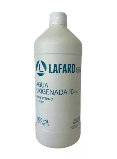 Agua Oxigenada X 1 Lt - Lafaro