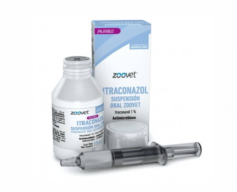 Itraconazol Susp Oral X 15 Ml - Zoovet