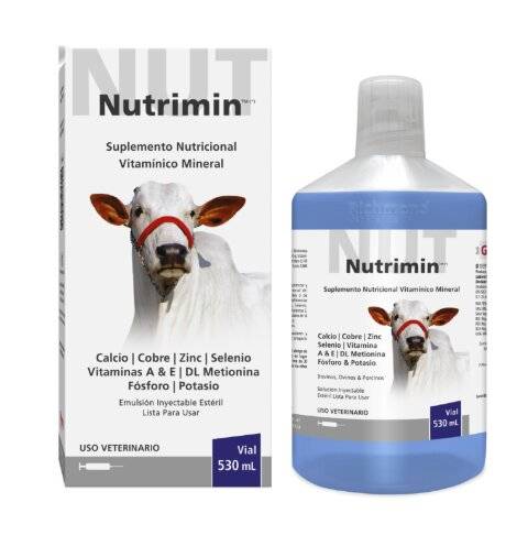 Nutrimin X 530Ml (Calcio,Vitaminas,Cobre) - Richmond