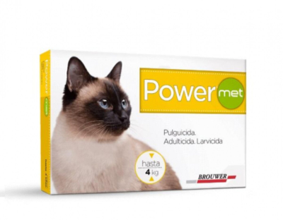 Power Met Gatos Hasta 4 Kg  - Brouwer