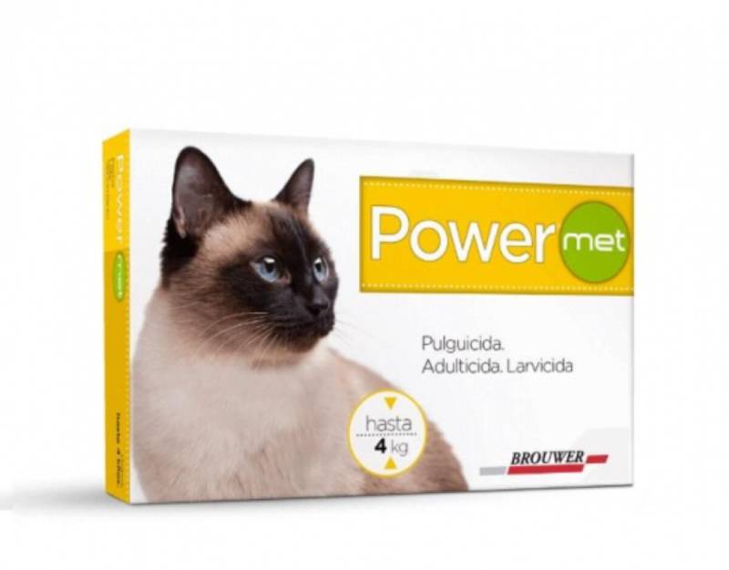 Power Met Gatos Hasta 4 Kg  - Brouwer