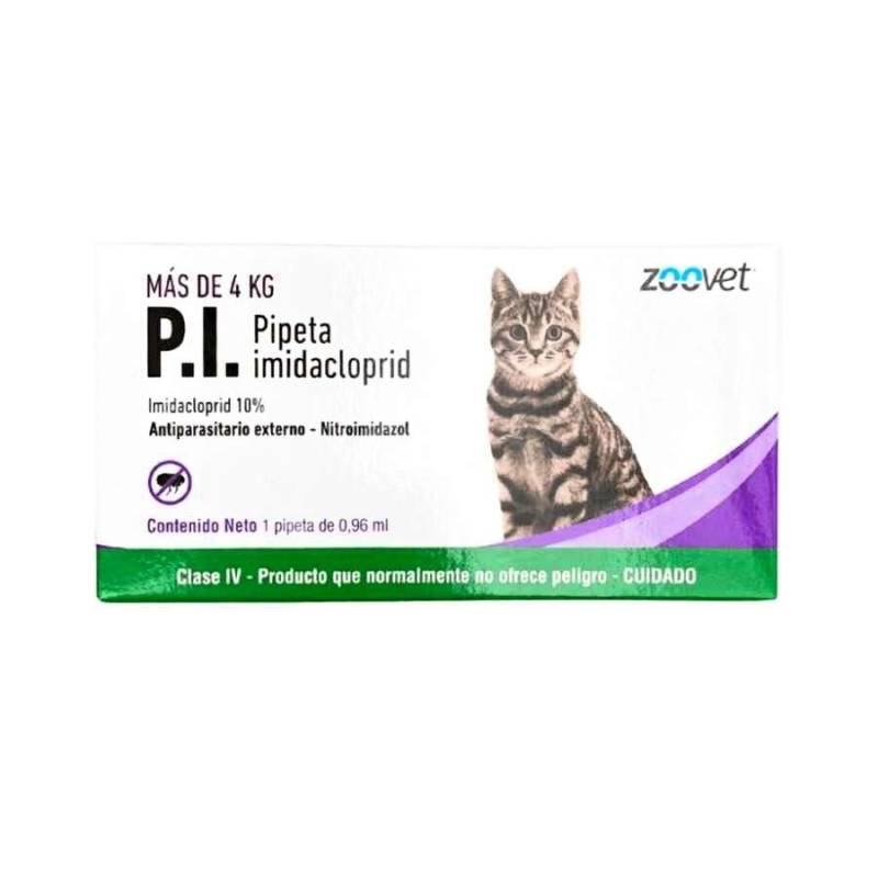 Pipeta P.i Gatos Hasta 9 Kgs . - Zoovet