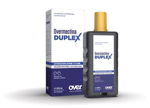 Overmectina Duplex X 500 Ml - Over