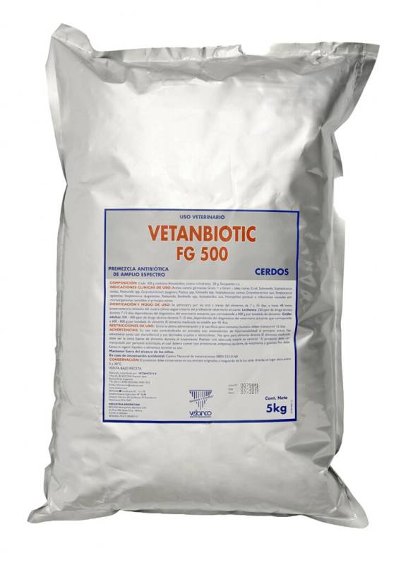 Vetanbiotic Fg 500 X 5 Kg  (Amoxicilina) - Vetanco