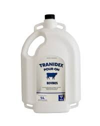 Tranidex Pour On X 5 Lts (Fipronil, Ivermectina) - Vetanco