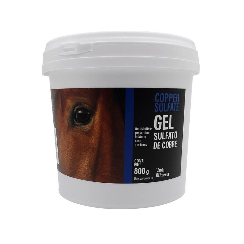 Sulfato De Cobre En Gel 800 Gr- Equi Care