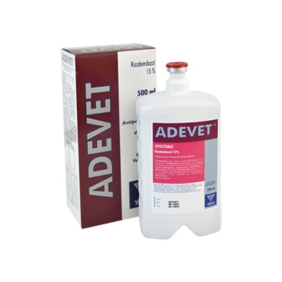 Adevet Ricobendazol 15% X 500 Ml- Vetanco