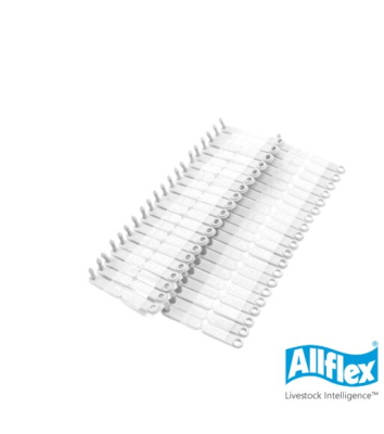 Caravana Tip Tag Blanca Lisa - Allflex  - 100 Unidades