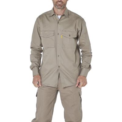 Camisa De Trabajo Beige - Pampero
