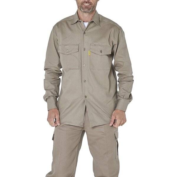 Camisa De Trabajo Beige - Pampero