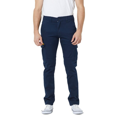 Pantalon Cargo Azul Hombre Elastizado - Pampero