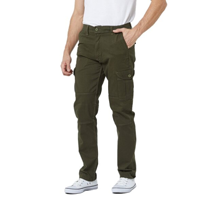 Pantalon Cargo Verde Hombre Elastizado - Pampero