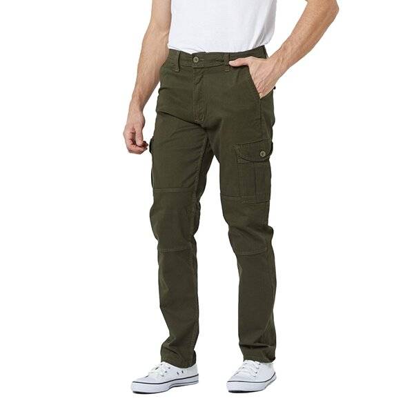 Pantalon Cargo Verde Hombre Elastizado - Pampero