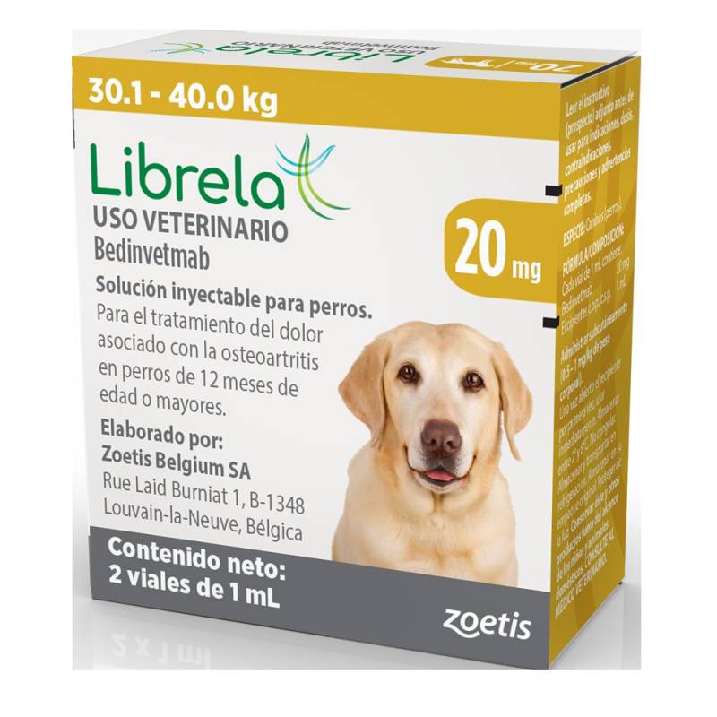 Librela Sol 20Mg (30-40Kg) 2X1Ml - Zoetis