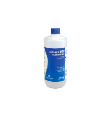 Sub Acetato De Plomo X 500Ml - Calastreme