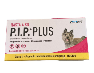 Pipeta Pip Plus Hasta 4 Kgs - Zoovet