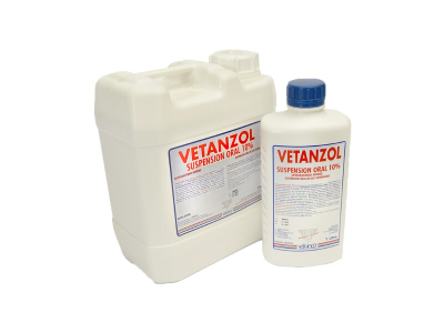 Vetanzol Susp. Oral 5 Lt  (Fenbendazol  10%)-  Vetanco