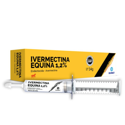Ivermectina Equina 1,2% X 10Gr - Burnet