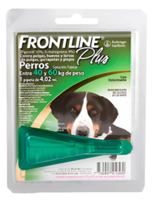 Pipeta Frontline Plus Perro Xl 40-60Kg (Fipronil) - Merial