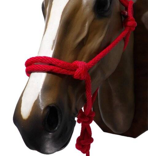 Bozal Soga Equino Polero Con Cabestro - Talabarteria