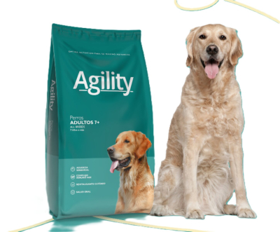 Alimento Perro Adulto +7 15Kg - Agiliity