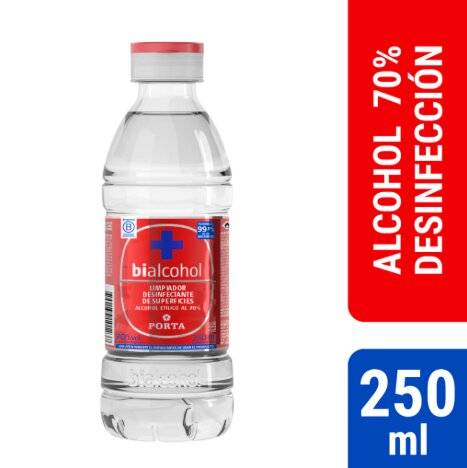 Alcohol 70% 250Cc - Porta