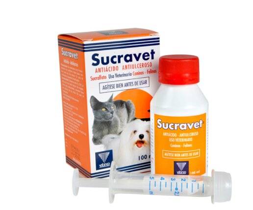 Sucravet X 100 Ml (Sucralfato) - Vetanco