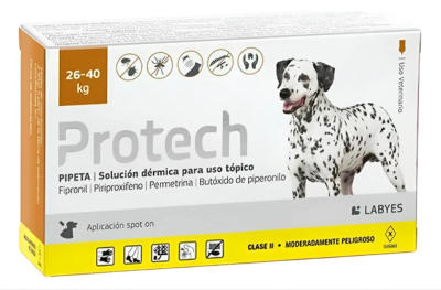 Pipeta Perro Protech 26-40Kg - Labyes