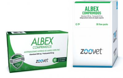 Albex Antiparasitario Mascotas X 10 Comprimidos - Zoovet