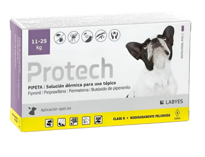 Pipeta Protech Antipulga Perro 11-25Kg - Labyes