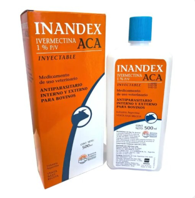 Inandex X 500Ml (Ivermectina) - Aca