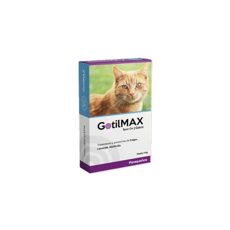 Pipeta Gotil Max S Gato Hasta 4 Kg - Proagro