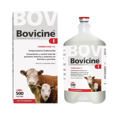 Bovicine 1 (Ivermectina) X 500 Ml - Richmond