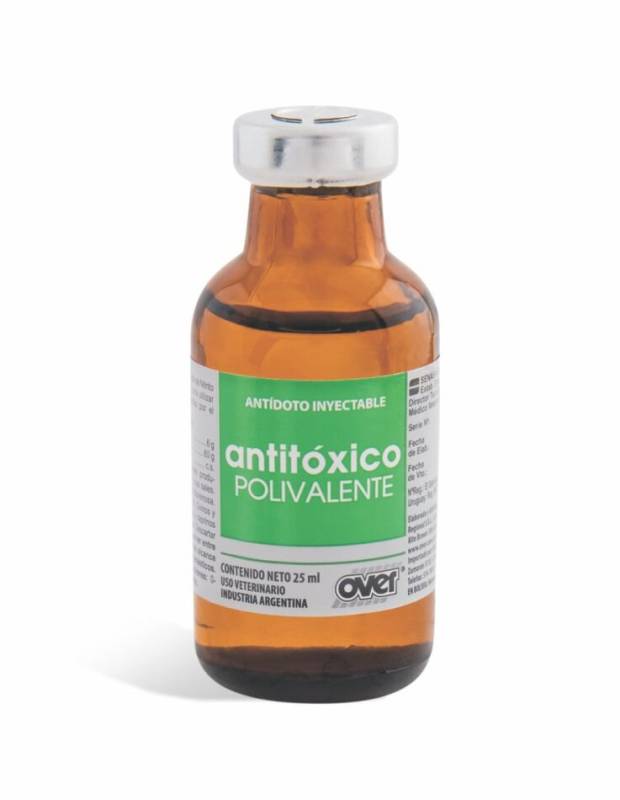 Antitoxico Polivalente (Nitrito De Sodio) X 25 Ml - Over