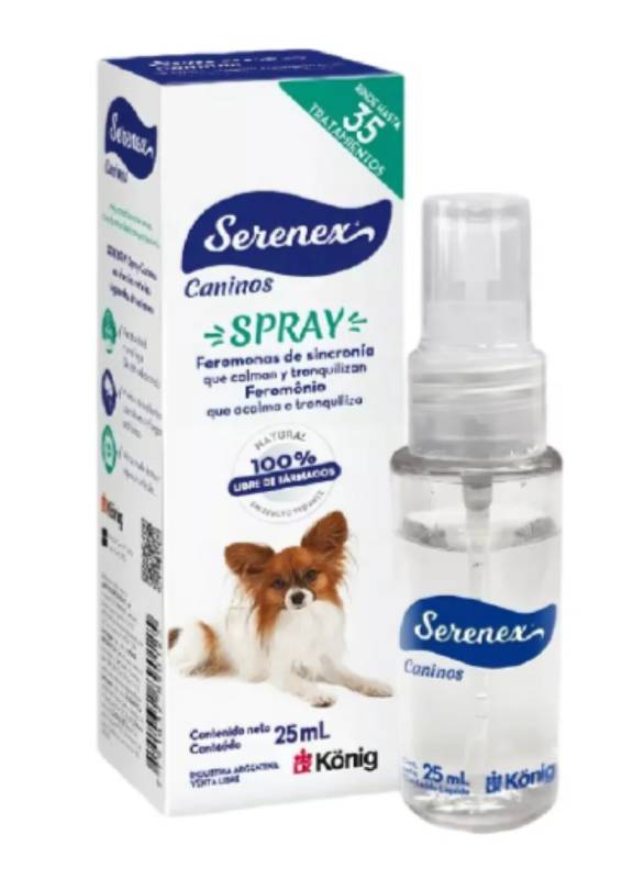 Serenex Spray Canino 25Ml Feromonas - Konig