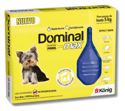 Pipeta Dominal Max Perro Hasta 5 Kg - Konig
