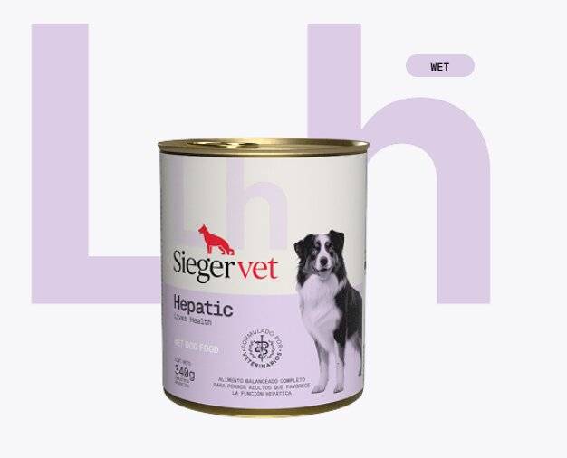 Sieger Vet Lata Liver Health Hepatica Perro 340Gr Eo