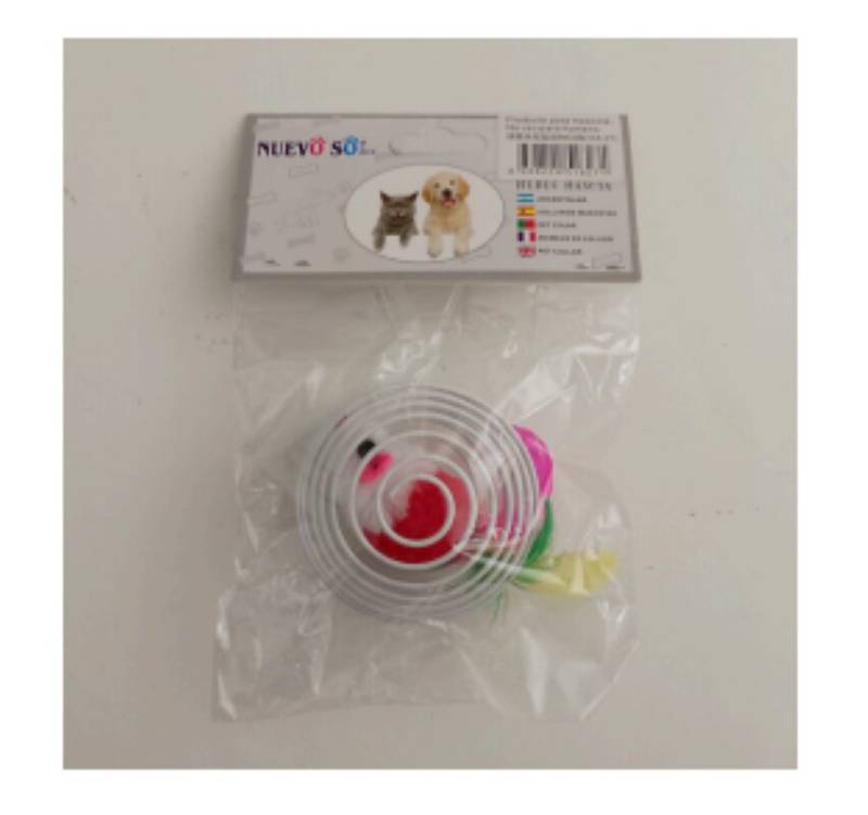 Juguete Laucha Resorte - Accesorioss Mascotas