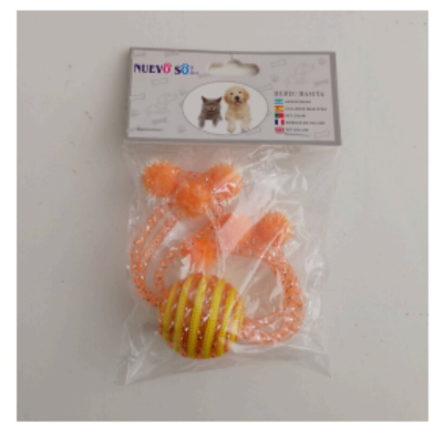 Juguete Para Gato Pelota Con Soga - Accesorios Mascotas