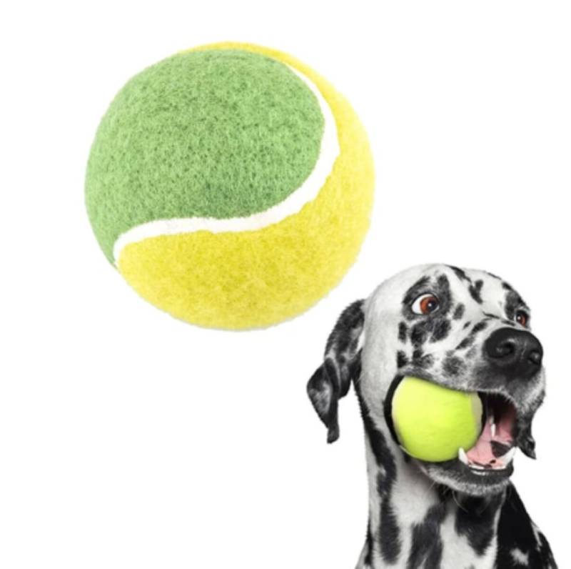 Pelota De Tenis X 3 Unidades - Accesorios Mascotas